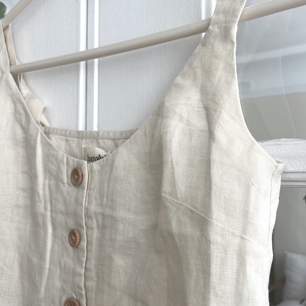 Hanalei Mali linen top XS - Picture 8 of 16